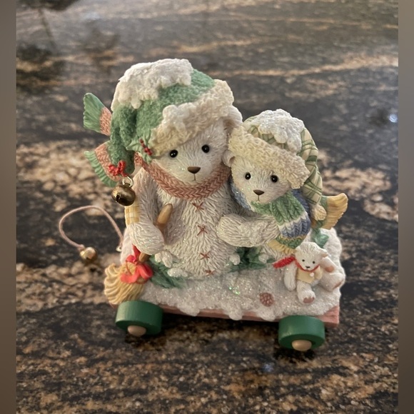 Cherished Teddies Ursula and Bernhard “In The Winter We Can Build A Snowman “ - Picture 9 of 11